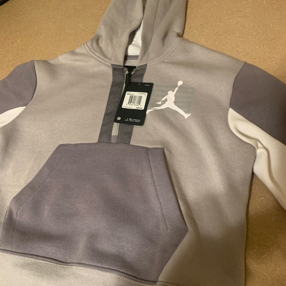 Jordan | Shirts u0026 Tops | Kids Jordan 1 Cool Grey Hoodie | Poshmark